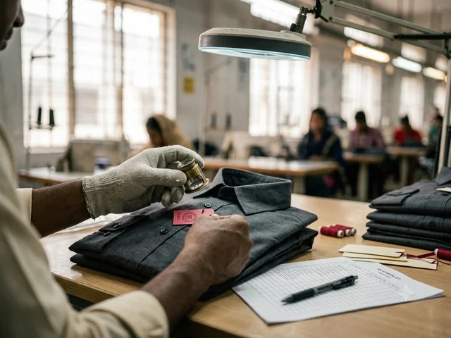Quality control fabric inspection